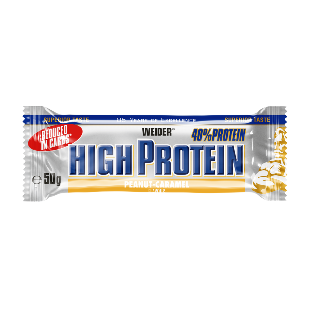 BAR 40% HIGH PROTEIN 50GR CACAHUETE-CARAMELO