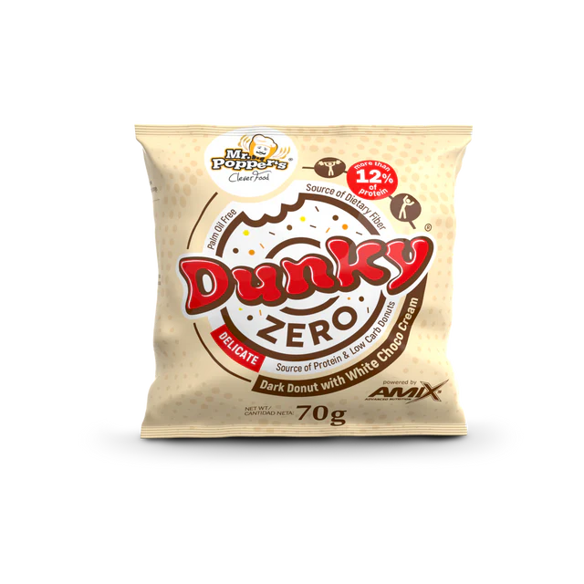 DUNKY ZERO 70GR BLACK COOKIE Y CHOCOLATE BLANCO
