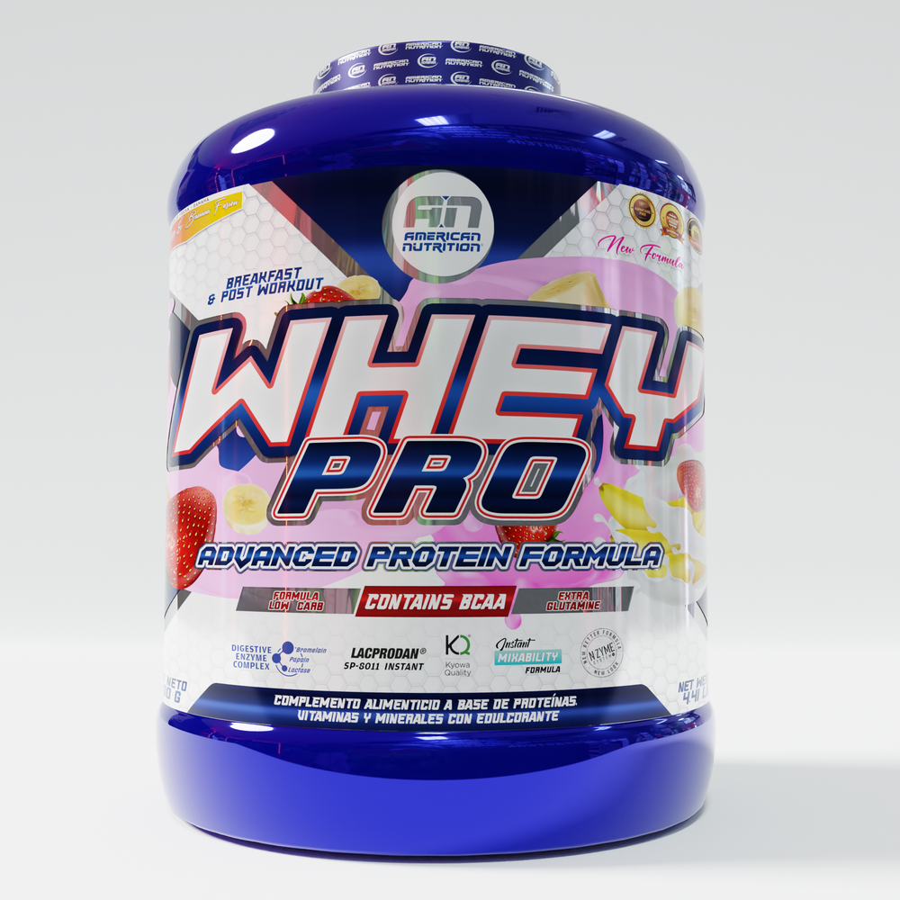 WHEY PRO AN 1KG FRESA-BANANA