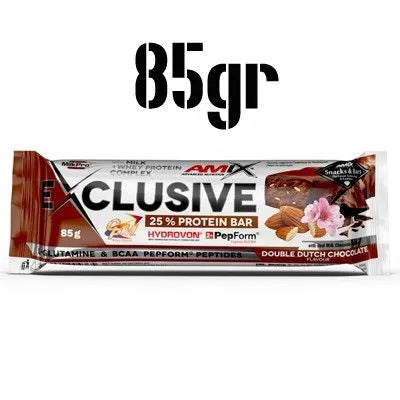 EXCLUSIVE PROTEIN BAR 85GR AMIX CHOCO BLANCO-COCONUT