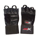 GUANTES DE MUÑEQUERA Color negro talla L