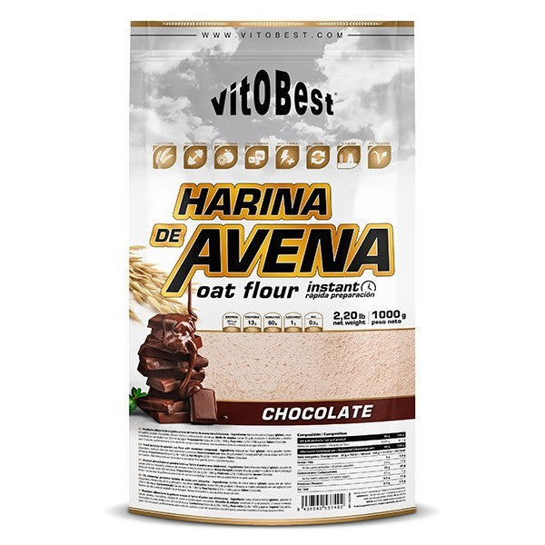 HARINA DE AVENA 1KG VITOBEST CHOCOLATE