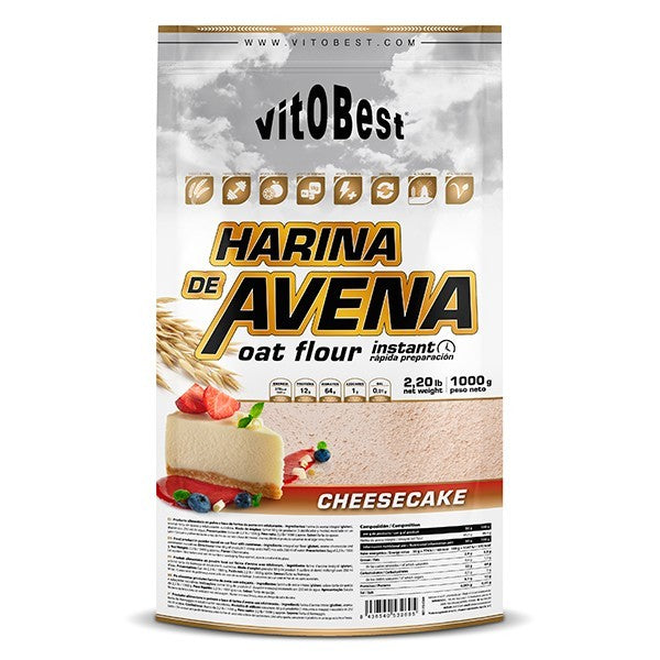 HARINA DE AVENA 1KG VITOBEST TARTA DE QUESO